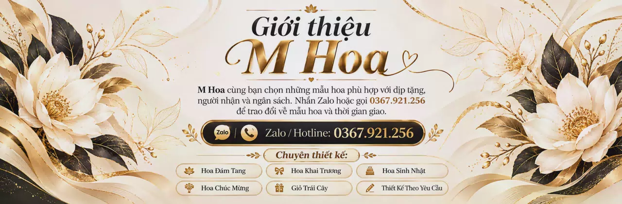 Ảnh bìa Shop hoa tươi Xã Vạn Xuân Phú Thọ - Hoa gửi trao, tình ở lại